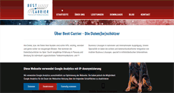 Desktop Screenshot of bestcarrier.de